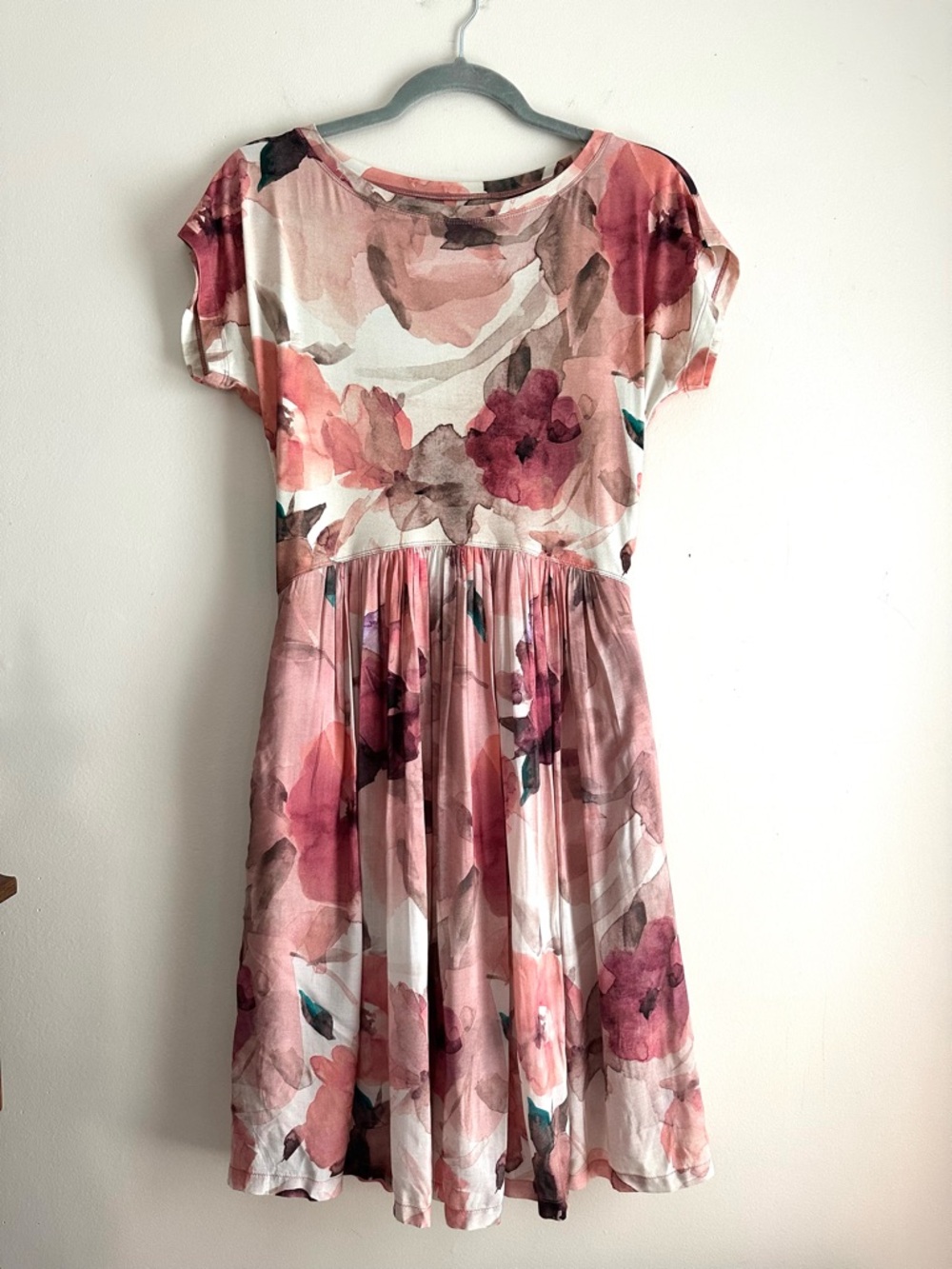Peruvian Connection‎ • Desert Rose Watercolor Floral Dress